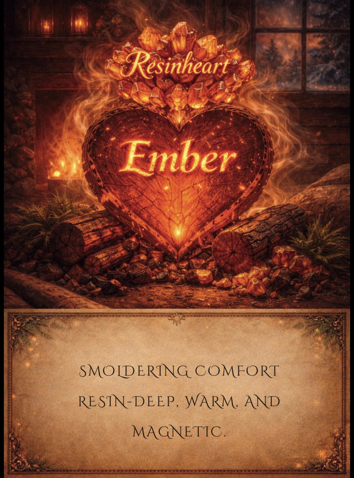 Resinheart Ember - Perfumed Lotion