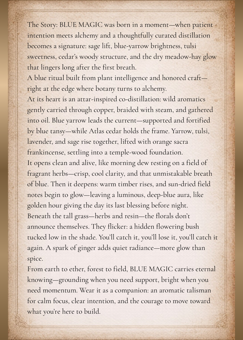 Blue Magic - Perfume