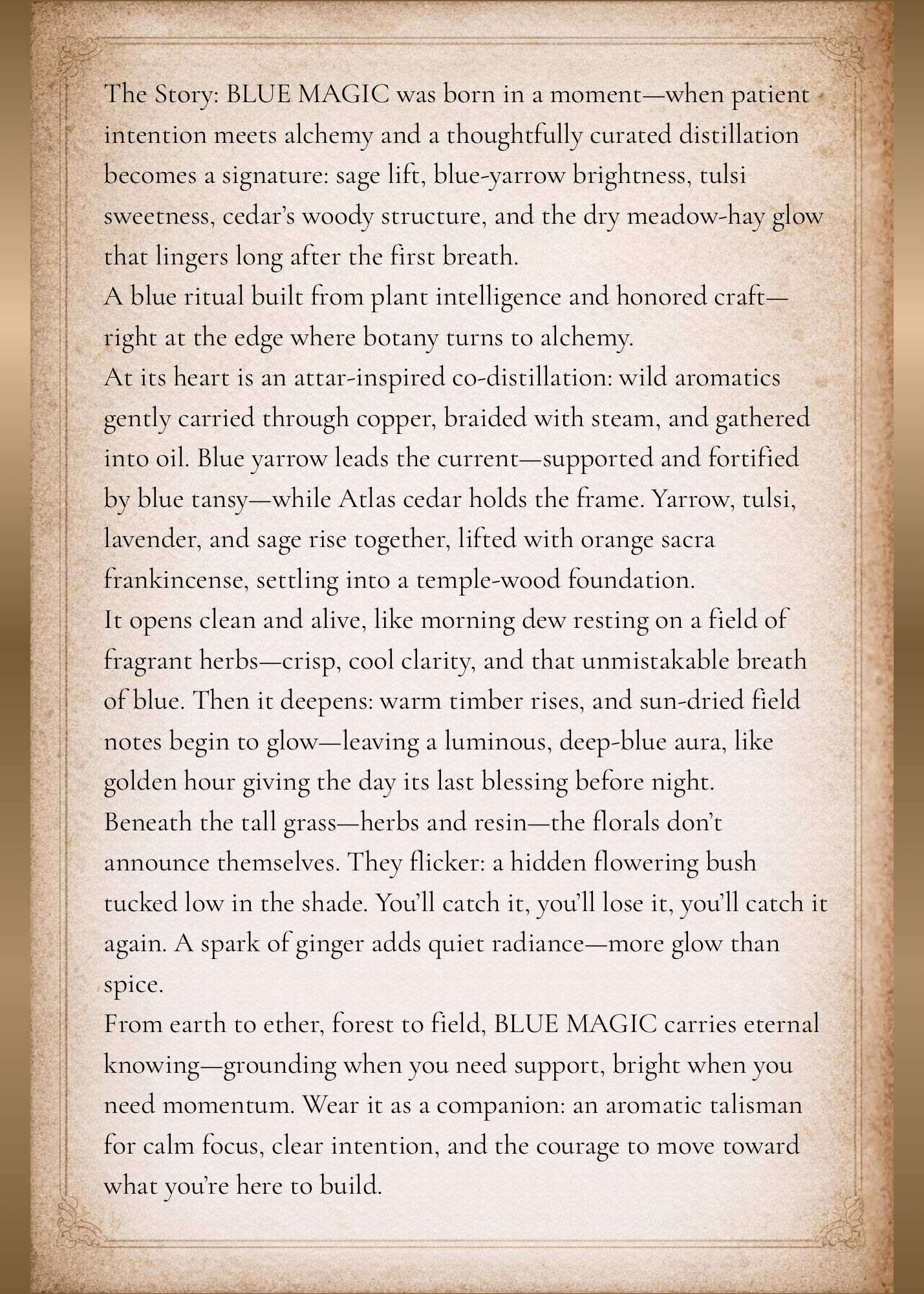 Blue Magic - Perfume