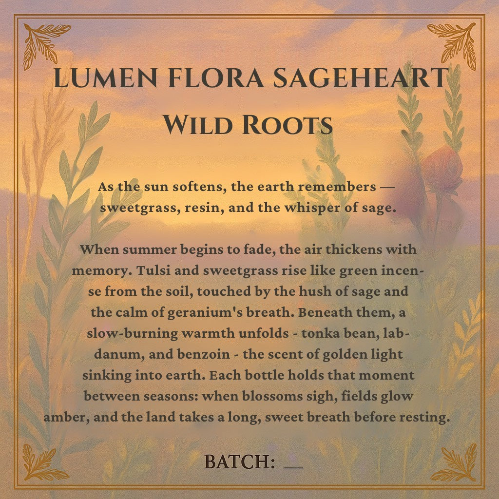 Lumen Flora Sageheart — Roll-On Perfume Oil