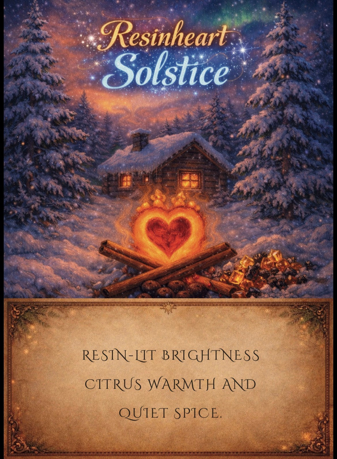 Resinheart Solstice — Perfumed Lotion