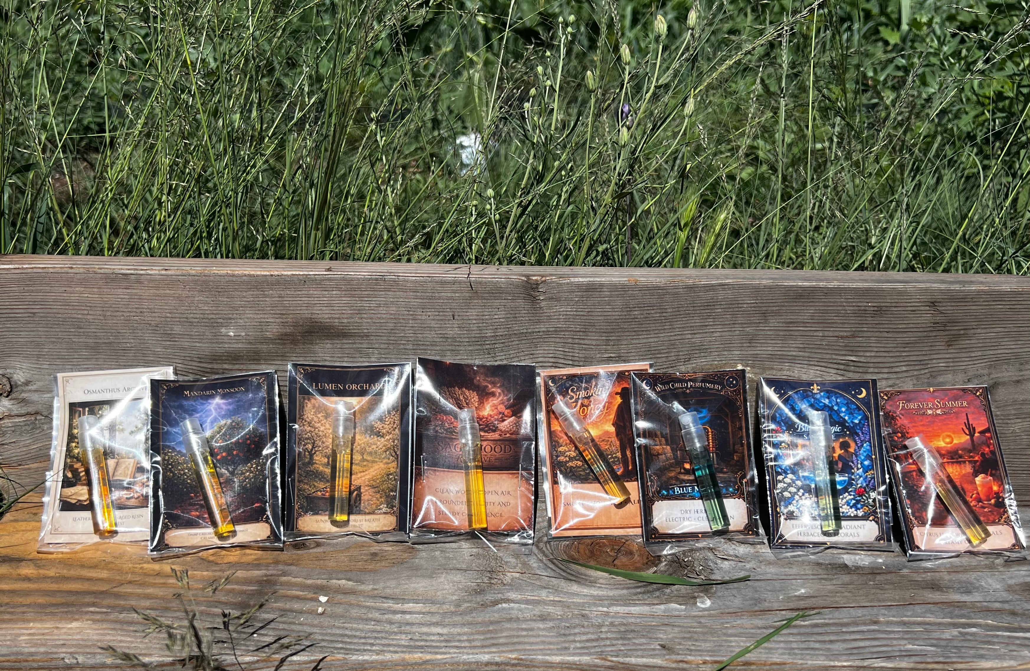 Wild Child Discovery Perfume Sample Set | 6 Botanical Fragrance Samples